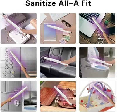 Foldable Handheld UVC Sanitizer Wand, Rechargeable photo 4