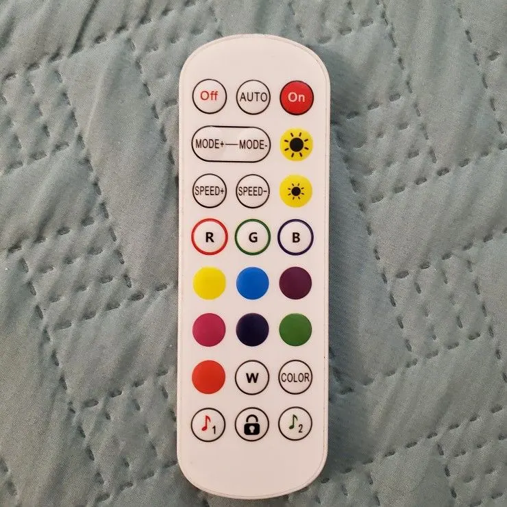 Remote for HRDJ RGB LED Strip Lights with Music Sync