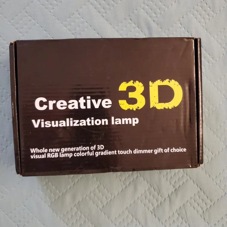 3D Optical Illusion Night Light Lamp
