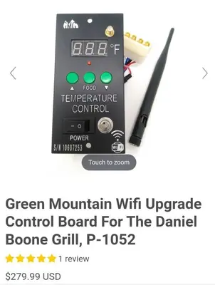 GMG WiFi Grill Control Board for Daniel Boone Pellet Grill photo 3