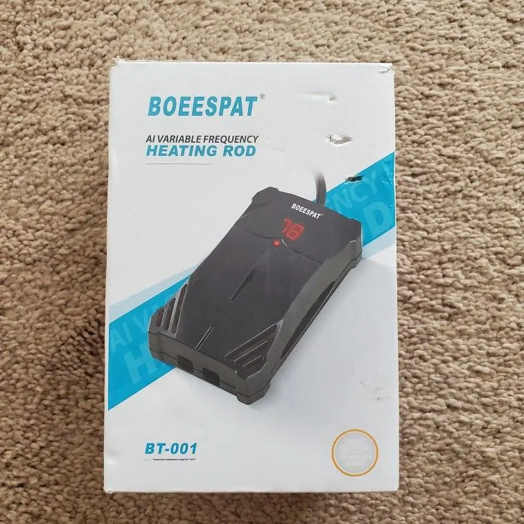 BOEESPAT 50W Adjustable Submersible Aquarium Heater