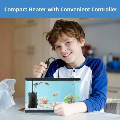BOEESPAT 50W Adjustable Submersible Aquarium Heater photo 6