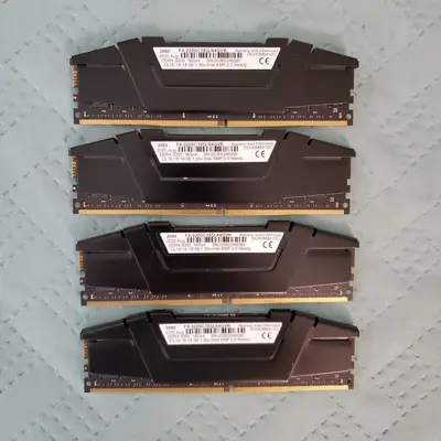 G.Skill Ripjaws V 64GB (4x16GB) DDR4-3200 PC4-25600 Desktop Memory photo 2