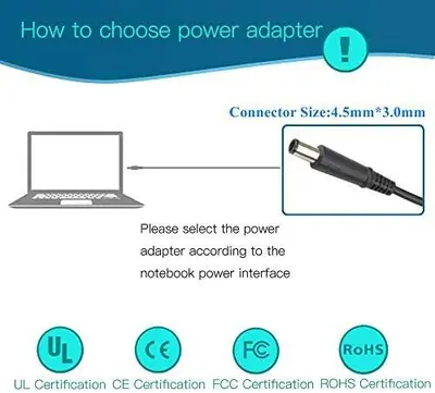 19.5V 3.34A 65W Charger for Dell Inspiron 15 3000/5000 photo 5