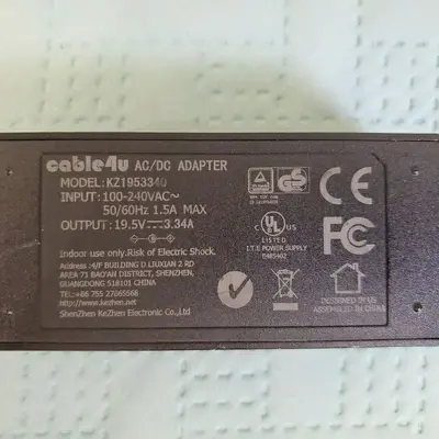 19.5V 3.34A 65W Charger for Dell Inspiron 15 3000/5000 photo 2
