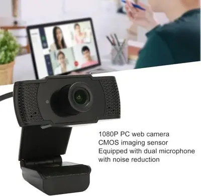 USB 1080p HD Webcam with Microphone, Plug and Play photo 4