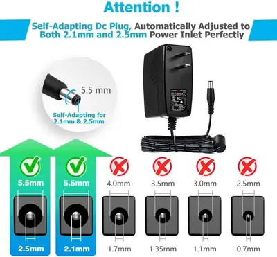 Chanzon 12V 1.5A 18W Switching Power Supply Adapter photo 4