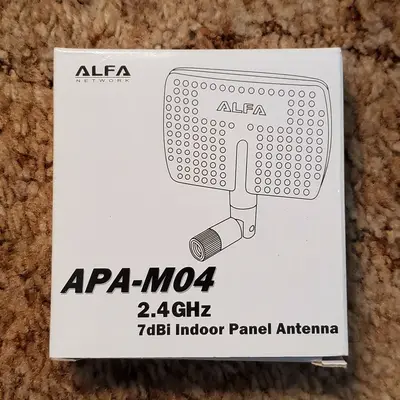 ALFA Network APA-M04 2.4GHz 7dBi Indoor Panel Antenna