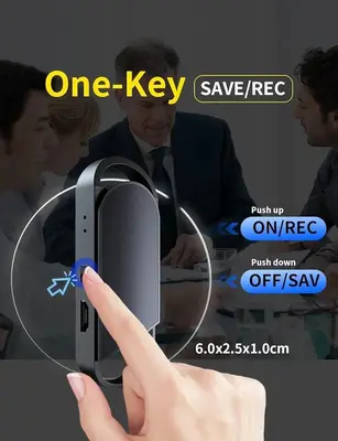 128GB Voice-Activated Recorder, Mini Portable Dictaphone photo 5