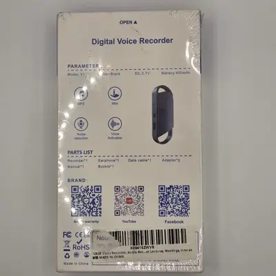 128GB Voice-Activated Recorder, Mini Portable Dictaphone photo 9
