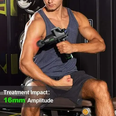 ALDOM Deep Tissue Percussion Massage Gun, 30 Speeds photo 7