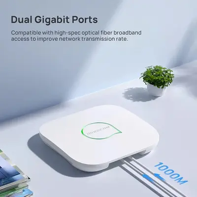 Outdoor PoE Access Point CPE, AC1200 Dual Band, Mesh and OFDMA photo 10
