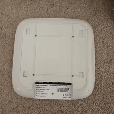 Outdoor PoE Access Point CPE, AC1200 Dual Band, Mesh and OFDMA photo 2