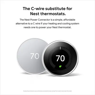 Google Nest Power Connector, C-Wire Adapter for Nest Thermostat photo 3