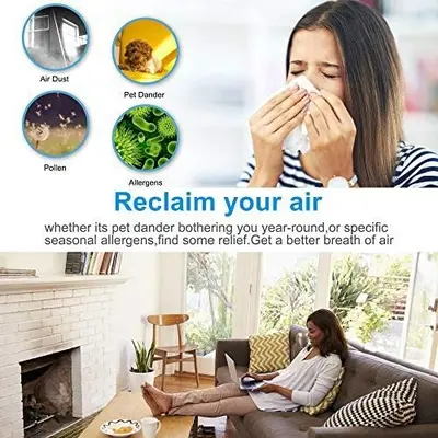 SOARING Portable Car Air Purifier Ionizer photo 7