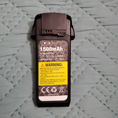 3.7V 1500mAh Battery for UDIRC U52, U52G, D50, U89S Drones