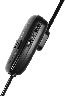 2.4G Wireless Headset Microphone Transmitter and Receiver, 40 m Range photo 7
