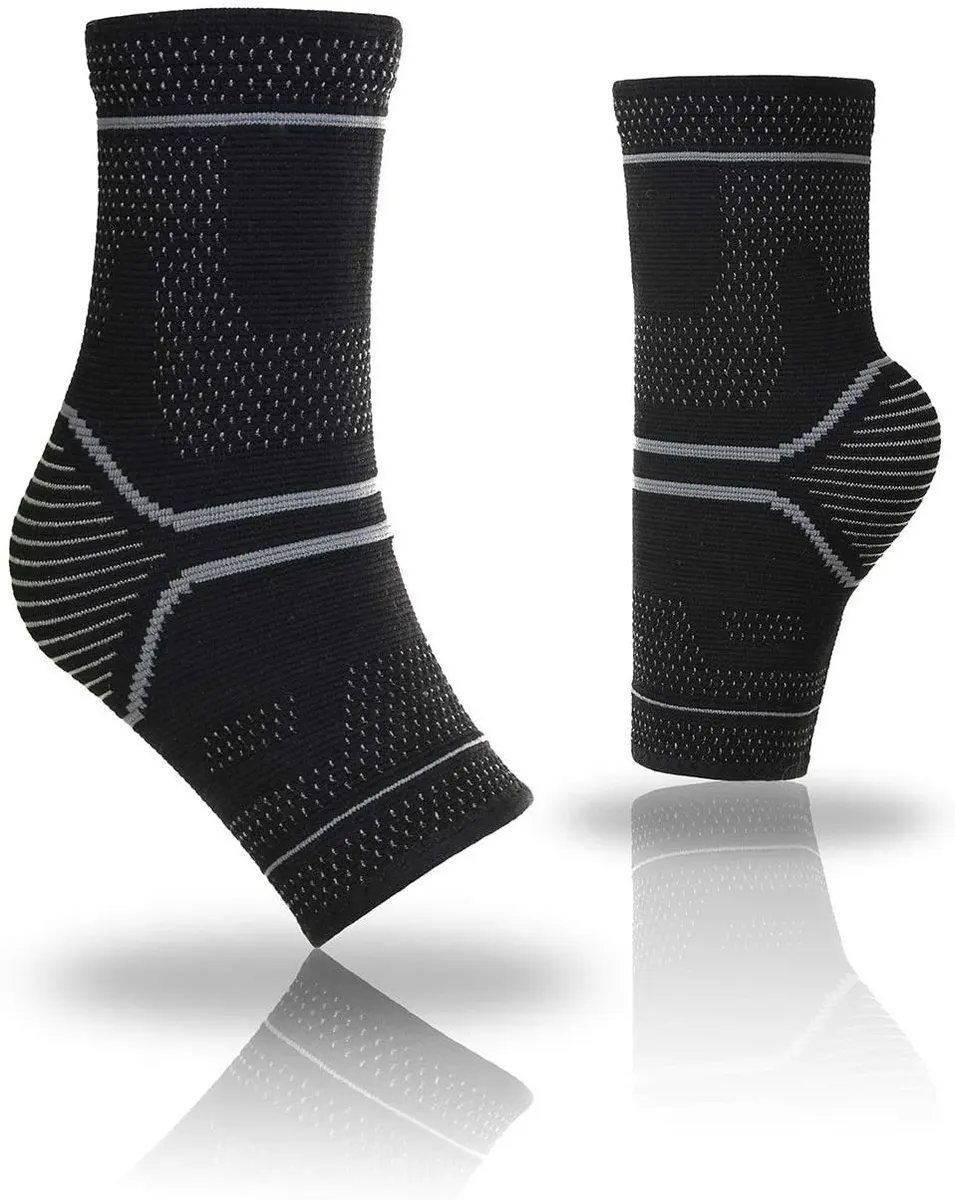 Ankle Compression Support Sleeve for Plantar Fasciitis and Achilles Tendon