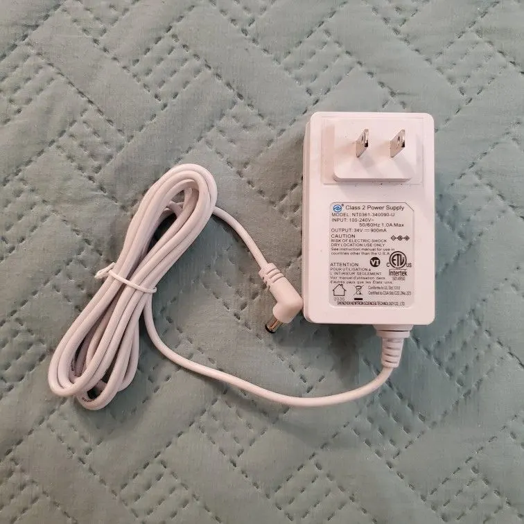 34V 0.9A DC Power Adapter, 5.5 mm Connector