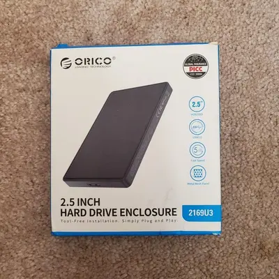 ORICO USB 3.0 to SATA III Enclosure for 2.5" 7-9.5mm HDD/SSD