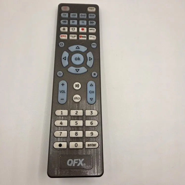 QFX REM-13 4-in-1 Universal Remote, Black
