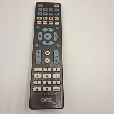 QFX REM-13 4-in-1 Universal Remote, Black