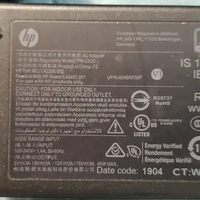 Original HP 45W USB-C Laptop AC Adapter L42206-001 photo 4
