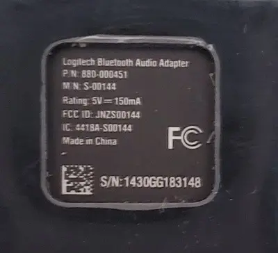 Original Logitech Bluetooth Audio Adapter, 49 ft Range photo 4