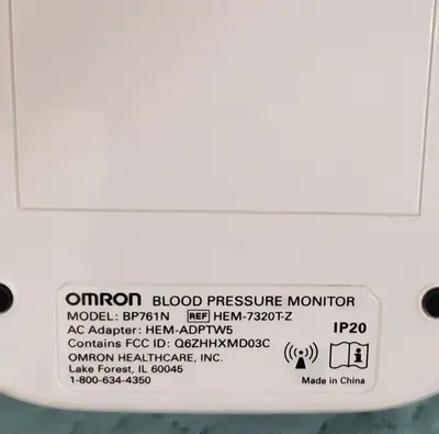 Omron 7 Series Wireless Upper Arm Blood Pressure Monitor, 2 Users photo 2