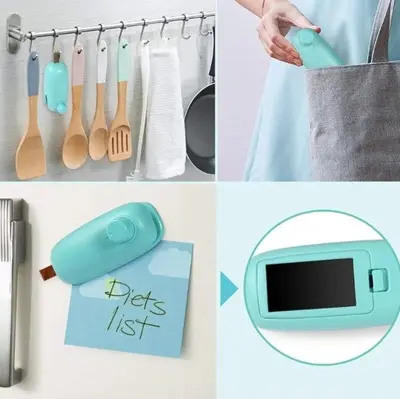 Let'Steam Mini Portable Vacuum Bag Sealer with Cutter photo 4