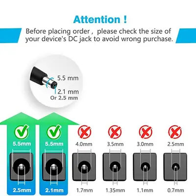 15V 2.5A AC Adapter Power Supply photo 3