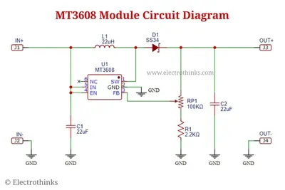 MT3608 2V-28V 2A DC-DC Step-Up Boost Converter photo 6