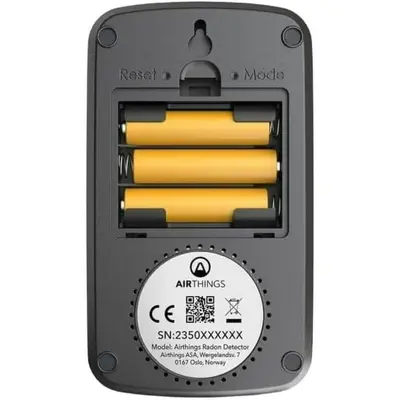 Airthings Corentium Home Radon Detector, Battery-Powered photo 2