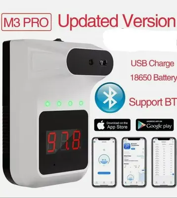 Wall-Mounted Bluetooth Non-Contact Digital Forehead Thermometer photo 2