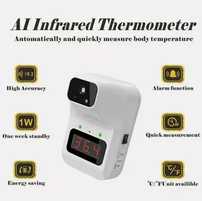 Wall-Mounted Bluetooth Non-Contact Digital Forehead Thermometer photo 3