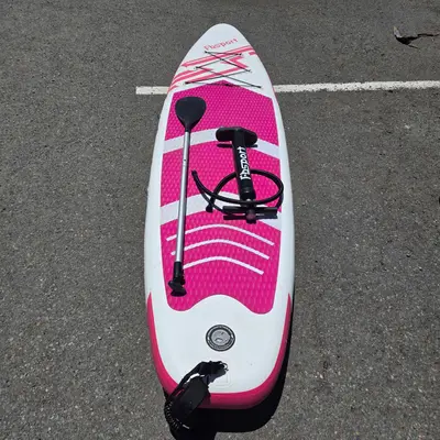 FBSport Leaf-Shaped Inflatable Paddle Board with SUP Accessories and Bag photo 8