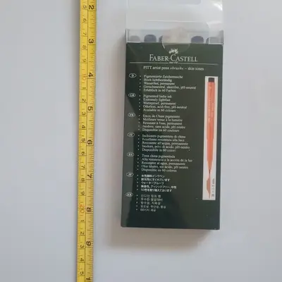 Faber-Castell Pitt Artist Pens, Brush Tip, Skin Tones (6) photo 2