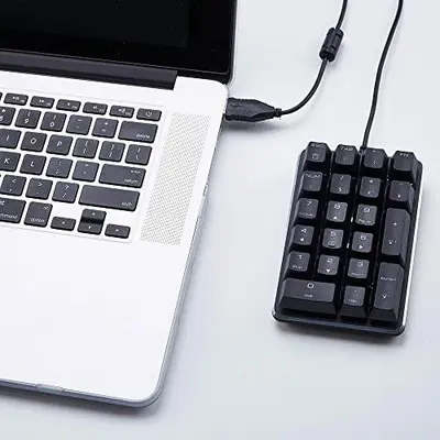 21-Key Mechanical USB Wired Numeric Keypad photo 3