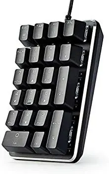 21-Key Mechanical USB Wired Numeric Keypad photo 2