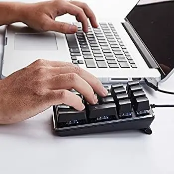 21-Key Mechanical USB Wired Numeric Keypad