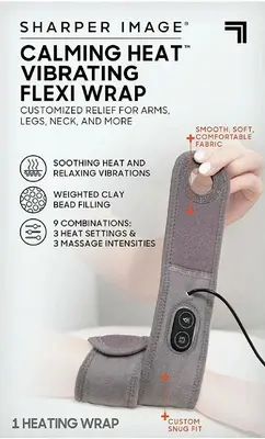 Sharper Image Calming Heat Massaging Flexi Wrap photo 5