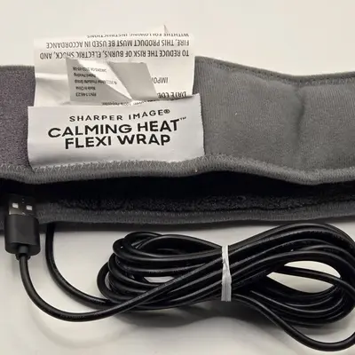 Sharper Image Calming Heat Massaging Flexi Wrap photo 9
