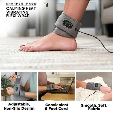 Sharper Image Calming Heat Massaging Flexi Wrap photo 6