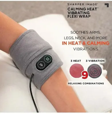 Sharper Image Calming Heat Massaging Flexi Wrap photo 4