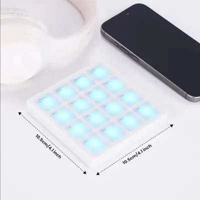 M-VAVE Wireless MIDI Pad Controller, Bluetooth, 16 Drum Pads photo 8