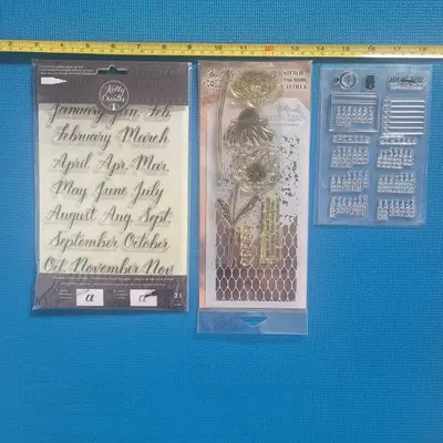 Stamp Set: Months, Days of the Week and Flowers
