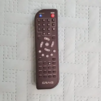 Remote for Craig CVD505, CVD401A, CVD512A Portable CD/DVD Player