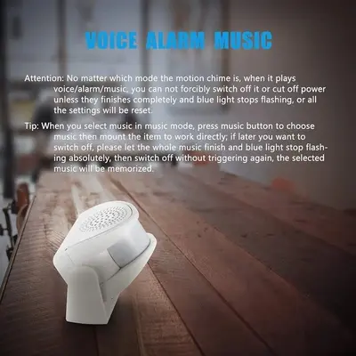 Wireless Indoor Motion Sensor Doorbell Visitor Alert Chime photo 5