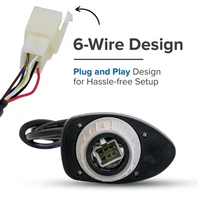 6-Pin Throttle for Razor MX500 and MX650 Dirt Rocket photo 2