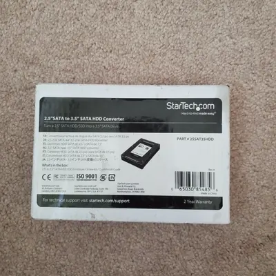 2.5" to 3.5" SATA HDD/SSD Adapter Enclosure